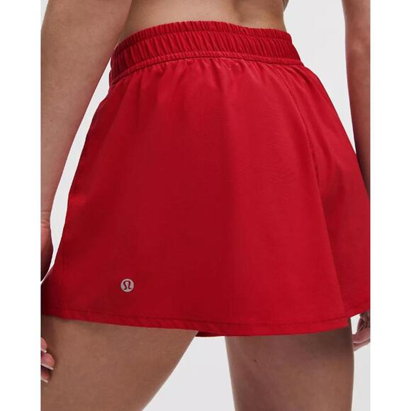 NWT Lululemon Pace Crush High-Rise Short 2.5" Dark Red - Size XL - Picture 7 of 9